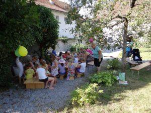 Poletna pravljica na Košutovem vrtu 2